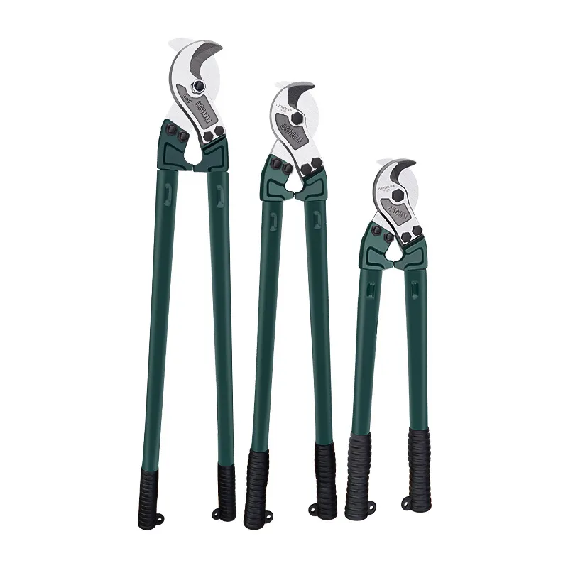 24 Inch Heavy Duty Cable Cutter – Manual Wire Rope Shears, Multi-Purpose Steel Wire Cutting Pliers for Copper, Aluminum, Armored Cables